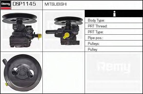 DELCO REMY DSP1145 Гідравлічний насос, кермо