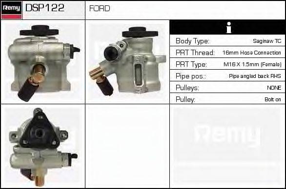 DELCO REMY DSP122 Гідравлічний насос, кермо