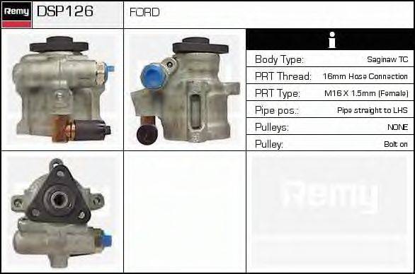 DELCO REMY DSP126 Гідравлічний насос, кермо