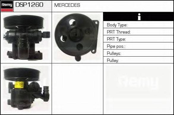 DELCO REMY DSP1260 Гідравлічний насос, кермо