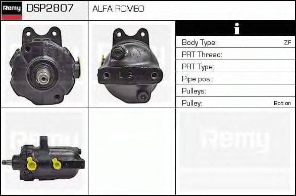 DELCO REMY DSP2807 Гідравлічний насос, кермо