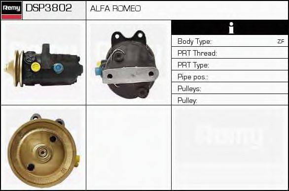 DELCO REMY DSP3802 Гідравлічний насос, кермо