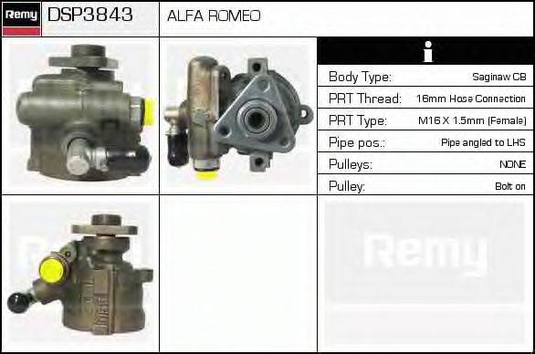 DELCO REMY DSP3843 Гідравлічний насос, кермо