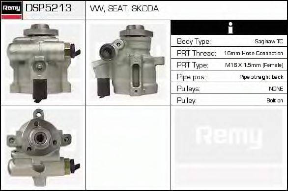 DELCO REMY DSP5213 Гідравлічний насос, кермо