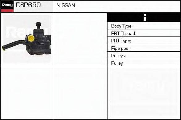 DELCO REMY DSP650 Гідравлічний насос, кермо