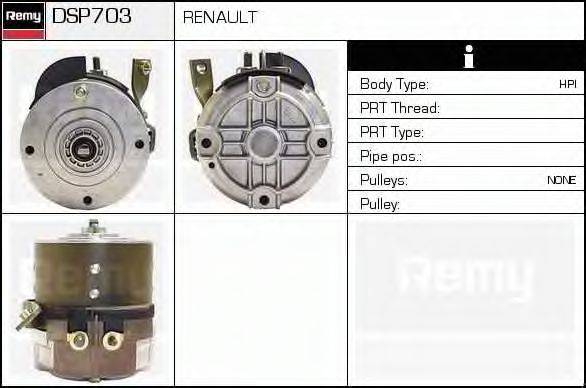 DELCO REMY DSP703 Гідравлічний насос, кермо