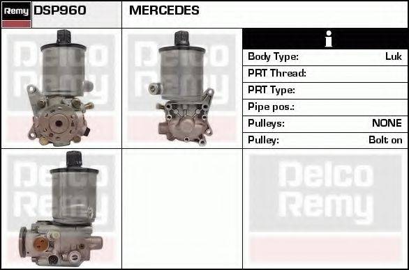 DELCO REMY DSP960 Гідравлічний насос, кермо