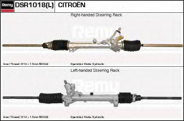 DELCO REMY DSR1018 Рульовий механізм