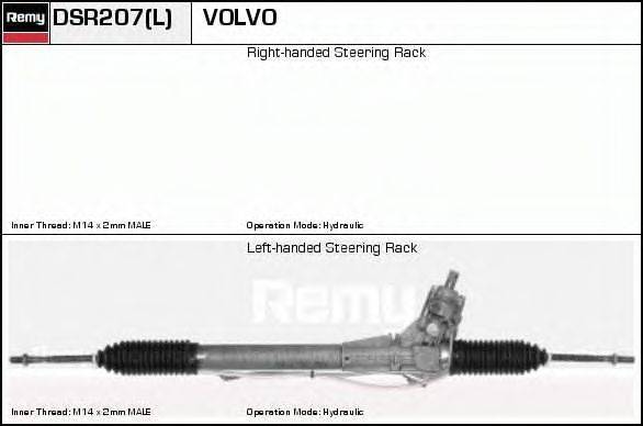 DELCO REMY DSR207 Рульовий механізм