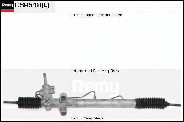 DELCO REMY DSR518L Рульовий механізм