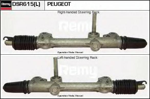 DELCO REMY DSR615L Рульовий механізм