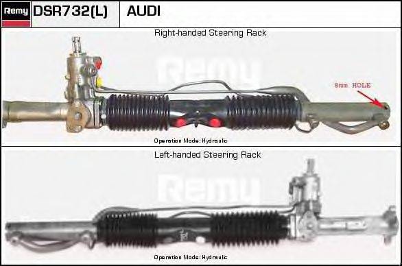 DELCO REMY DSR732L Рульовий механізм