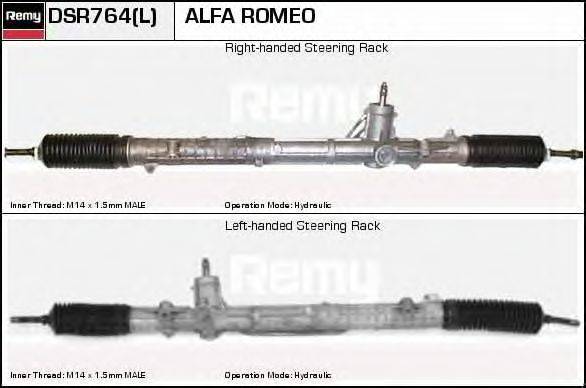 DELCO REMY DSR764L Рульовий механізм