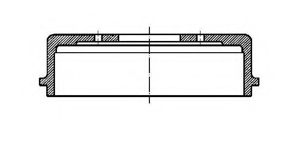 METELLI 180013 Гальмівний барабан