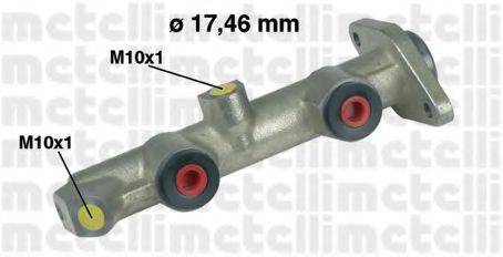 METELLI 050081 головний гальмівний циліндр