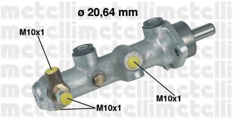 METELLI 050154 головний гальмівний циліндр