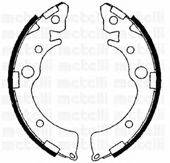 METELLI 530155 Комплект гальмівних колодок