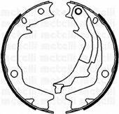 METELLI 530186 Комплект гальмівних колодок, стоянкова гальмівна система