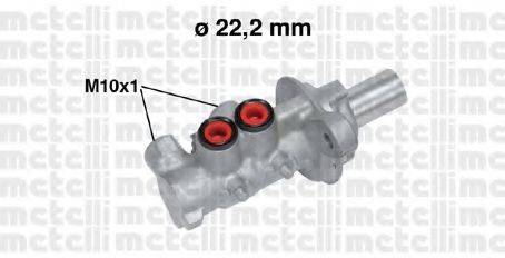 METELLI 050740 головний гальмівний циліндр