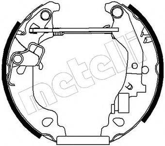 METELLI 510145 Комплект гальмівних колодок