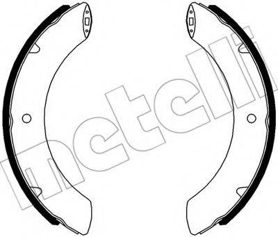 METELLI 530642 Комплект гальмівних колодок