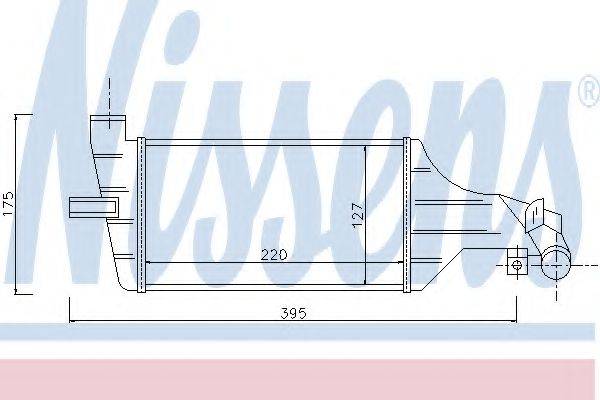 NISSENS 96789 Інтеркулер