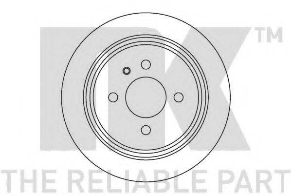 NK 201510 гальмівний диск