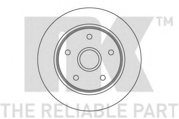NK 203233 гальмівний диск
