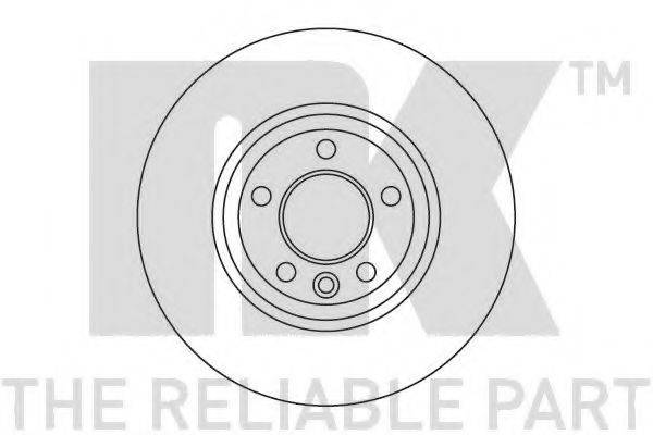 NK 204796 гальмівний диск