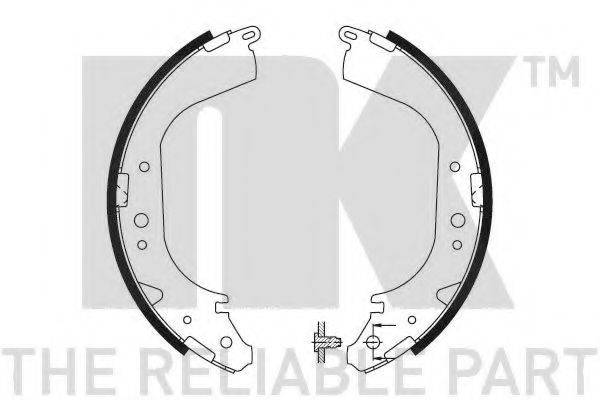 NK 2745425 Комплект гальмівних колодок