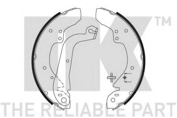 NK 2799374 Комплект гальмівних колодок