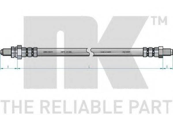 NK 8525145 Гальмівний шланг