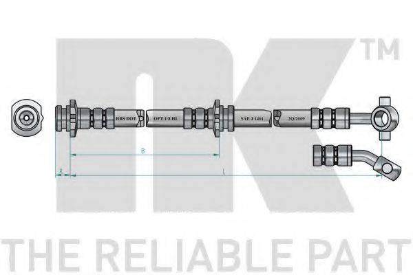 NK 852255 Гальмівний шланг
