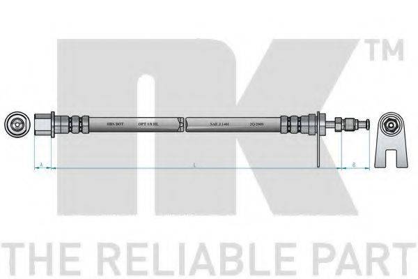 NK 853732 Гальмівний шланг