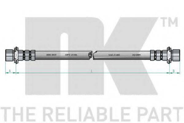 NK 854572 Гальмівний шланг