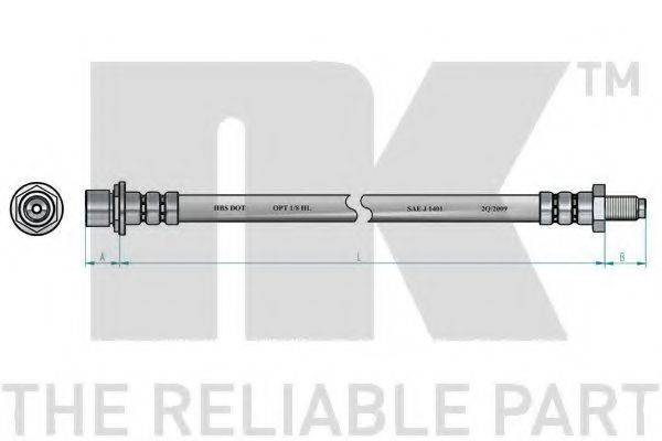 NK 8545121 Гальмівний шланг