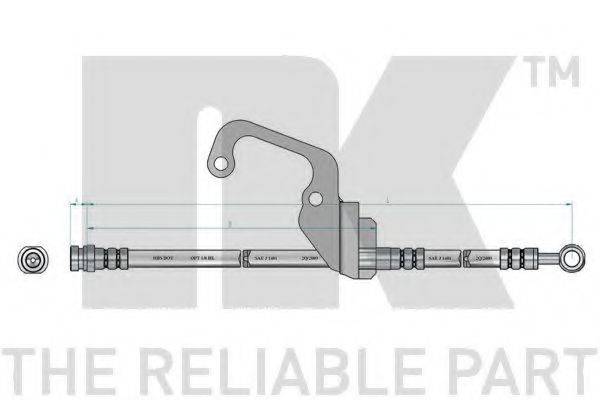 NK 853468 Гальмівний шланг