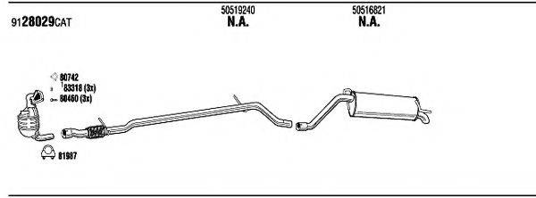 WALKER ARH31646A Система випуску ОГ