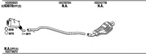 WALKER BWH31014A Система випуску ОГ