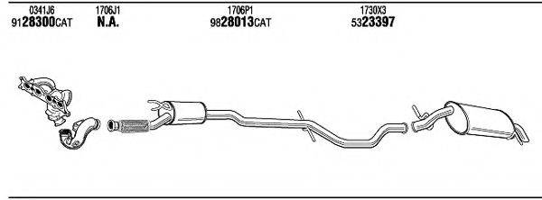 WALKER CIH24499A Система випуску ОГ