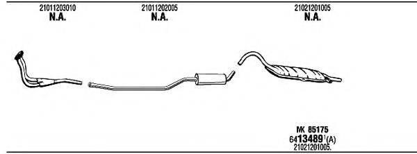 WALKER LD30101A Система випуску ОГ