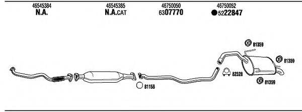 WALKER LN71005A Система випуску ОГ