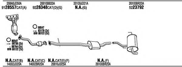 WALKER NIK11138A Система випуску ОГ