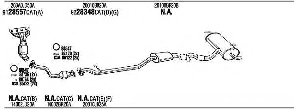 WALKER NIK11138B Система випуску ОГ