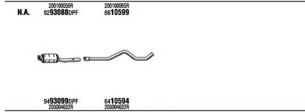 WALKER REH27531A Система випуску ОГ