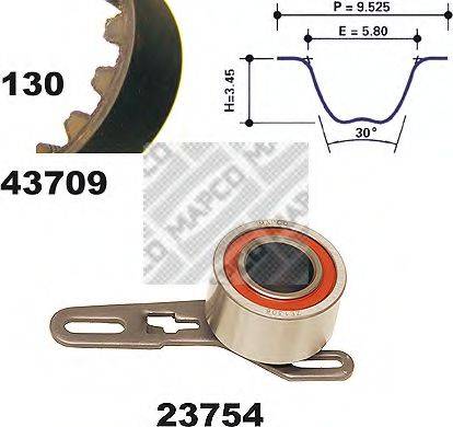 MAPCO 23709 Комплект ременя ГРМ