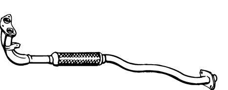 FONOS 16604 Труба вихлопного газу