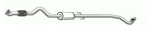 FONOS 23677 Середній глушник вихлопних газів