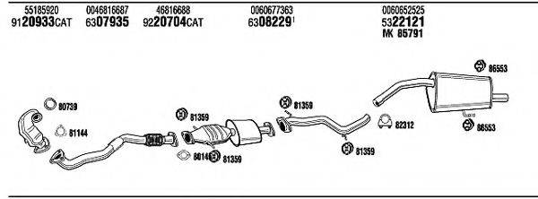 FONOS ARP17162B Система випуску ОГ