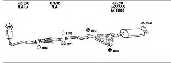 FONOS FI71016A Система випуску ОГ